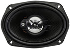 Caliber CDS69G 6x9 inch  3-Way Coaxial Speakers with Grills