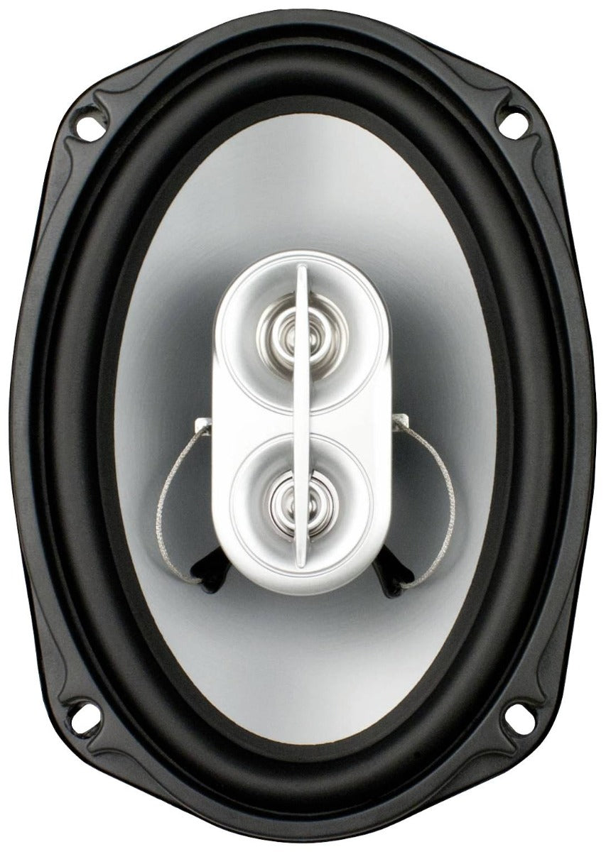 Caliber CDS69G 6x9 inch  3-Way Coaxial Speakers with Grills