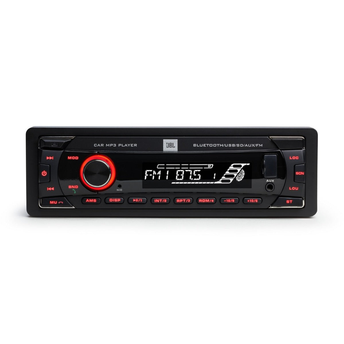 JBL Celebrity 100 Mechless Single DIN Bluetooth, Front AUX & USB Stereo