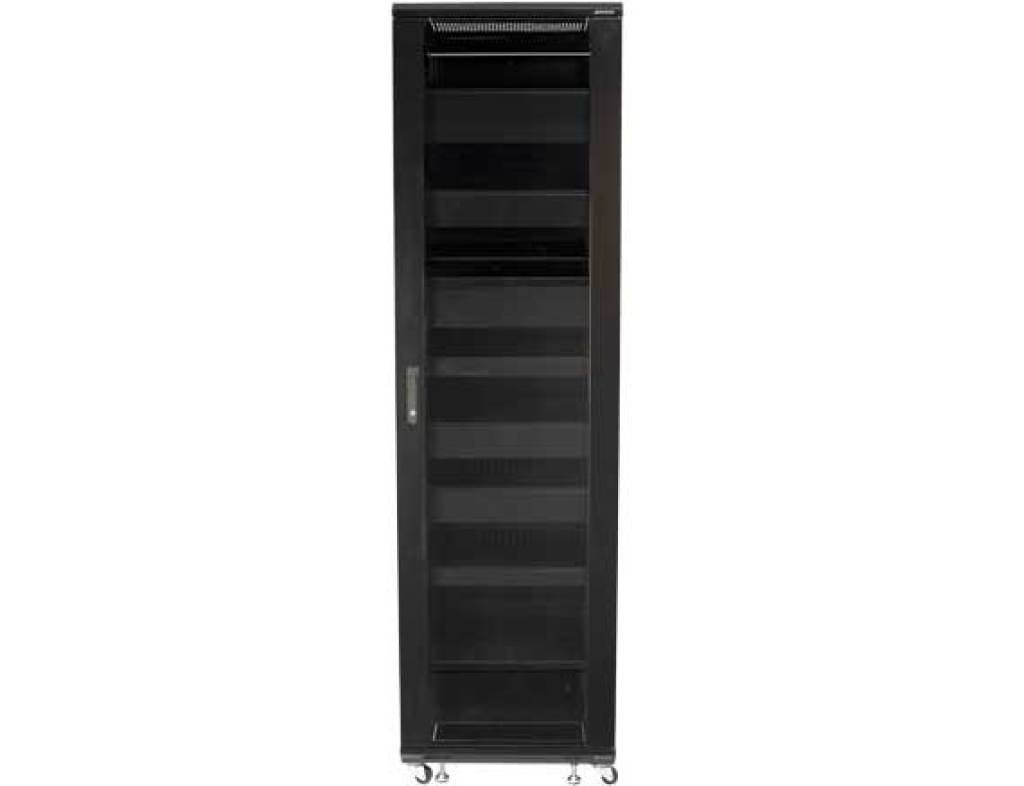 Sanus CFR2144-B1 85" AV Rack 44U Component Rack for Home Theatre Equipment