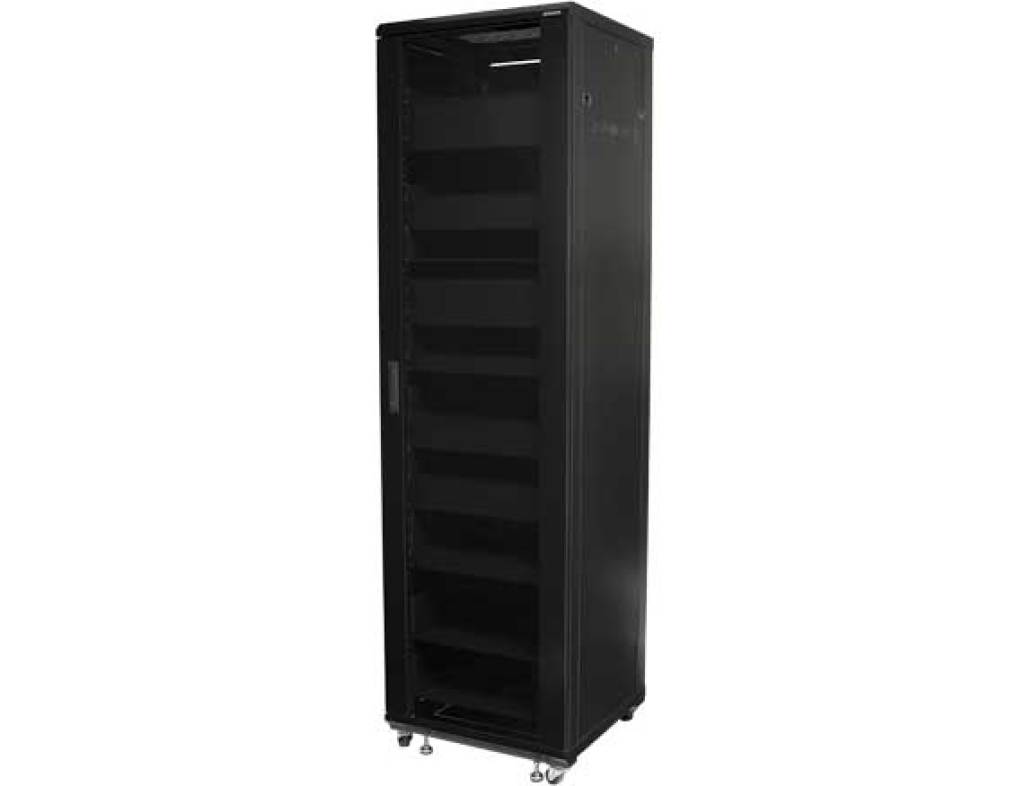 Sanus CFR2144-B1 85" AV Rack 44U Component Rack for Home Theatre Equipment