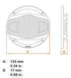 Hertz CG100 Speaker grilles for CX 100 Series 4" car speakers