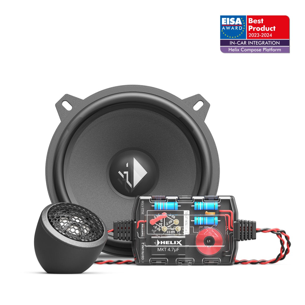 Helix Compose Ci3 K130.2FM-S3 - 5.25" 3 Ohm 135Watt Component Speaker System.