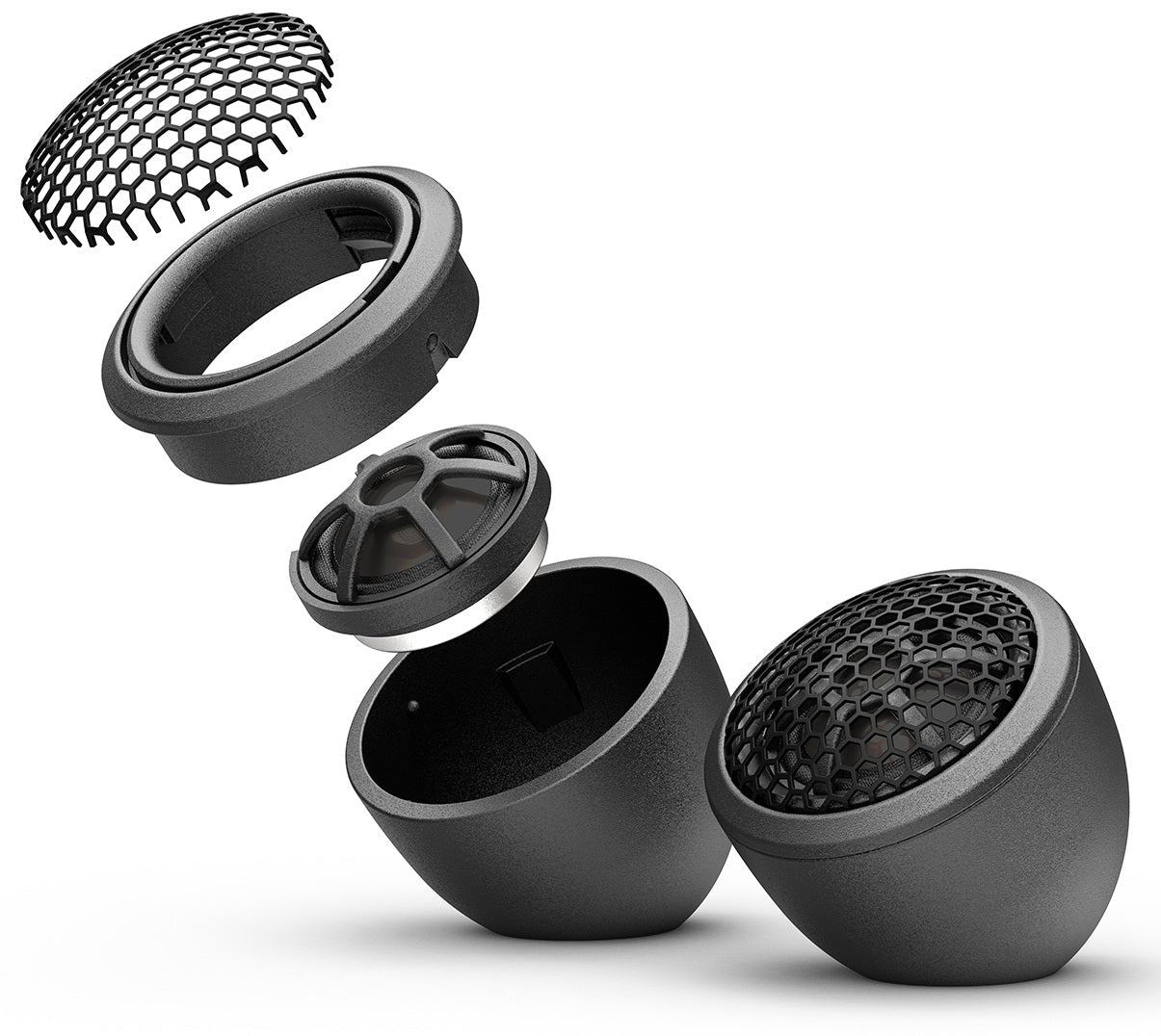Helix Compose i3 Ci3 T20FM-AL MK2 Tweeters 0.75 Inch FlexMount Aluminum Dome (Pair)