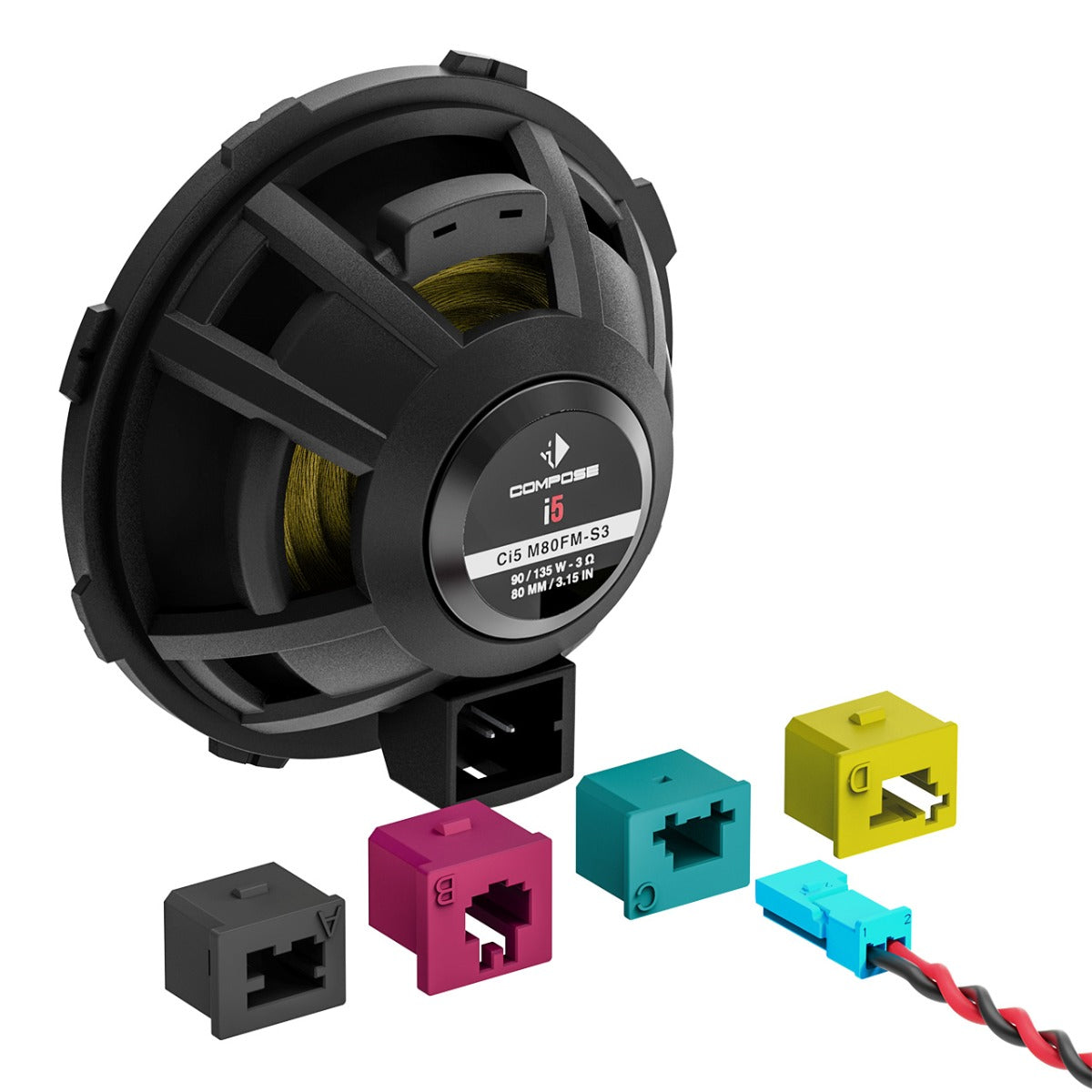Helix Compose i5 Ci5 M50FM-S3 Midrange Speakers 2 Inch 50 mm FlexMount 90w RMS