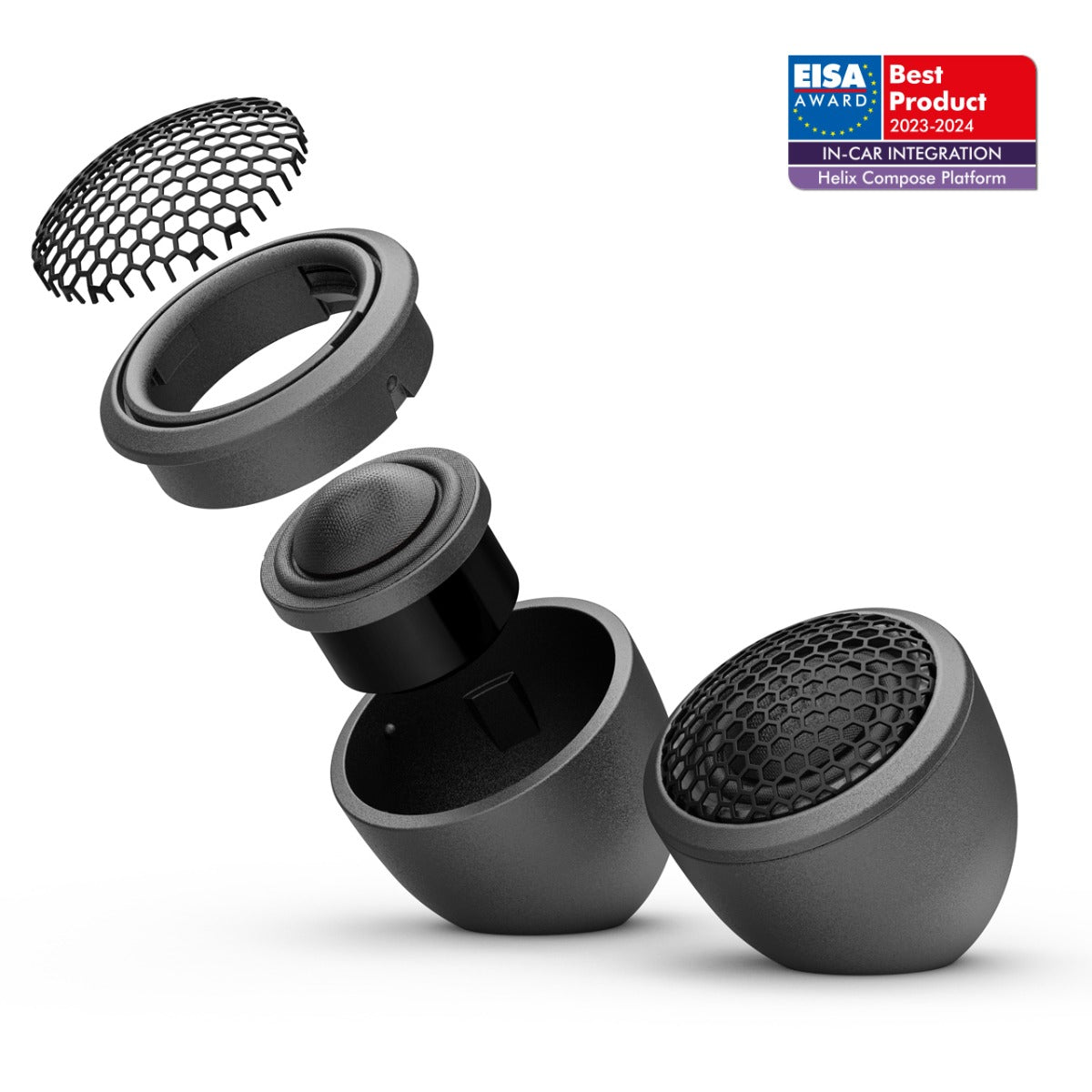 Helix Compose Ci7 T20FM-SC - 20mm Silk Dome Flexmount Tweeters (Pair)