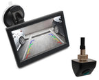 Universal fixed screw thread (Under hang) rear view camera and 5 inch standalone monitor kit CK-UNI-T103