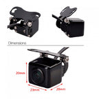Universal adjustable bracket rear view camera and 5 inch standalone monitor kit CK-UNI-U120