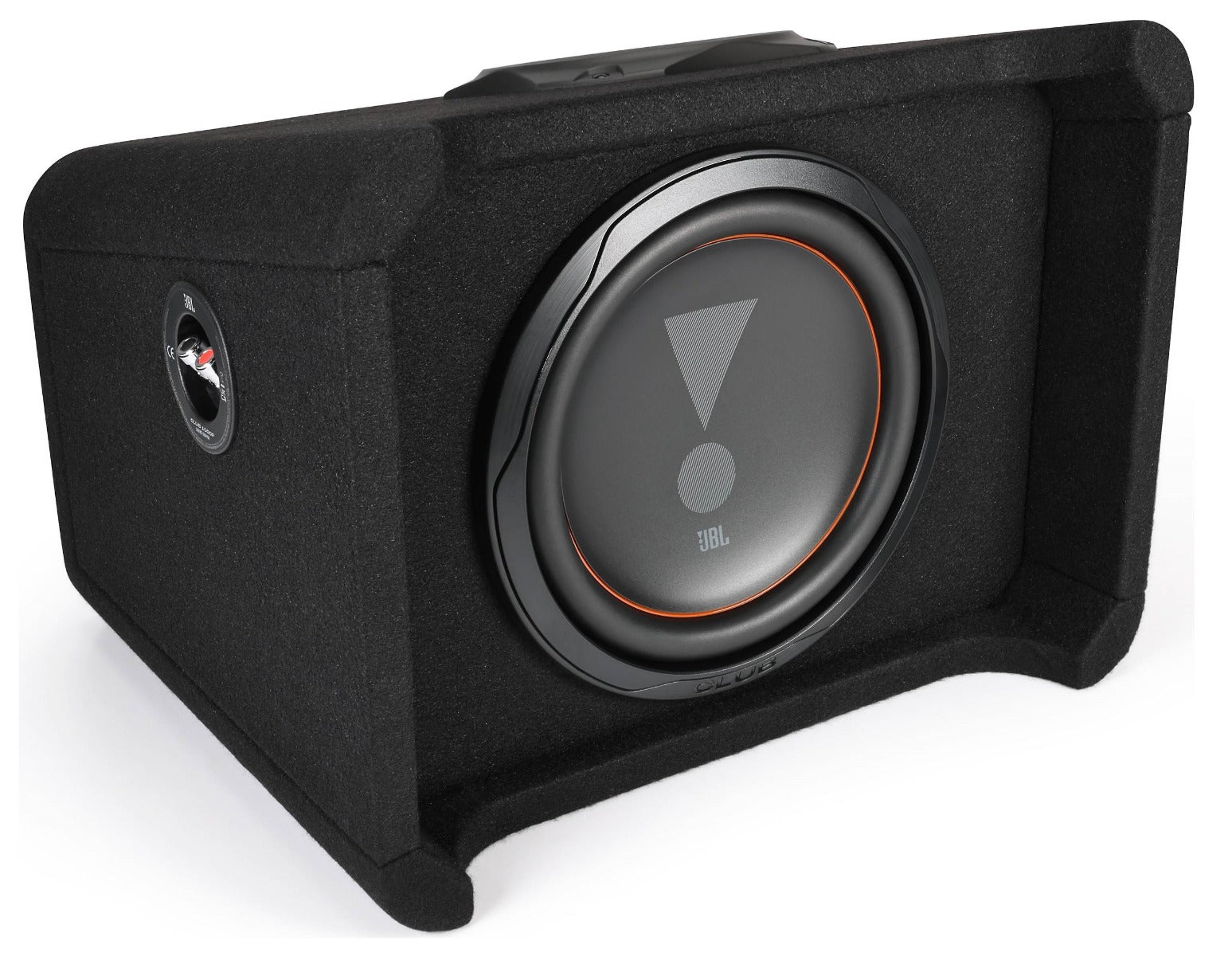 JBL CLUB 1200P + GT 50011Single Loaded 12" Club Series Dual 2-ohms Subwoofer with Enclosure and Amp.