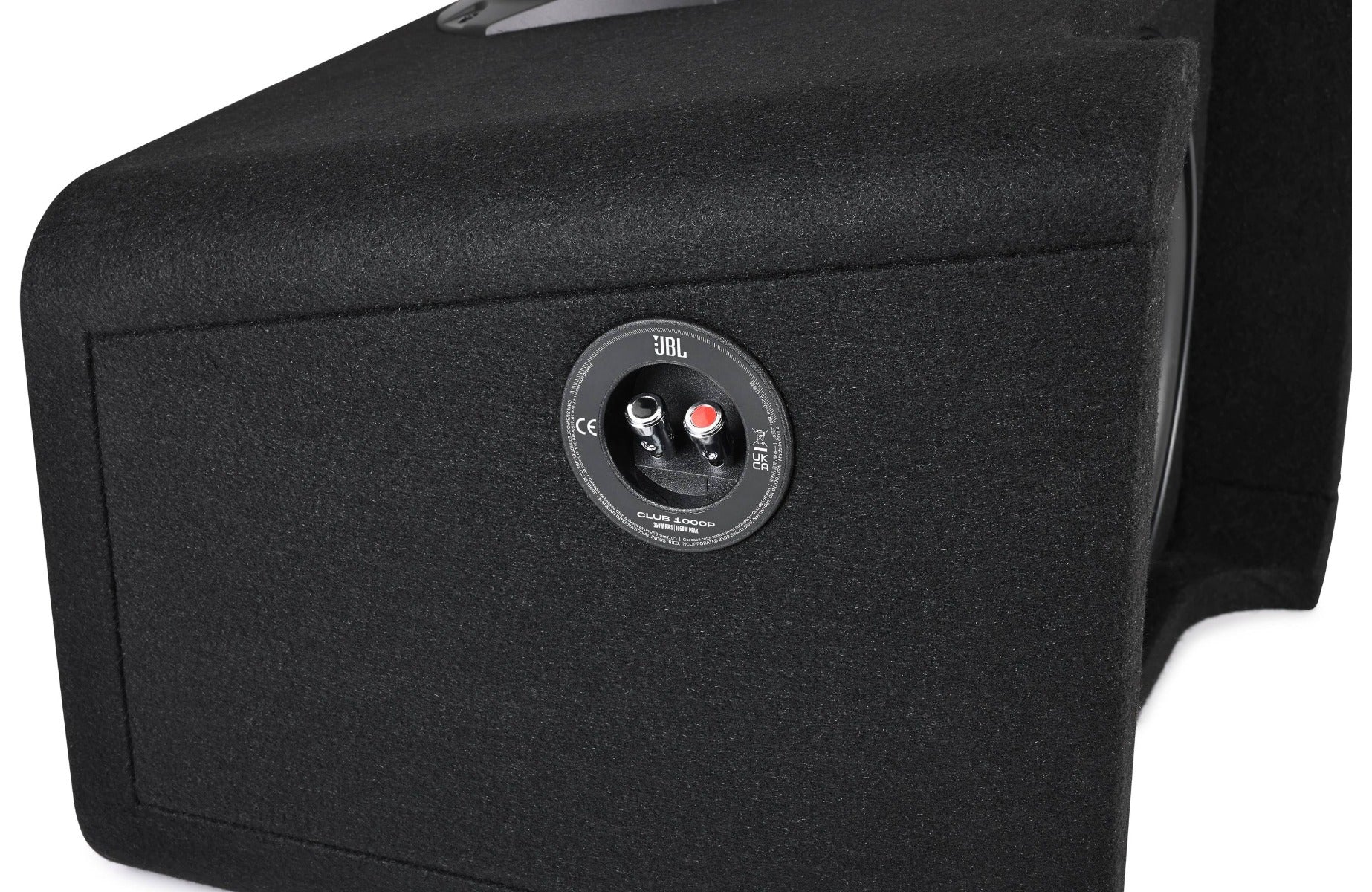 JBL CLUB 1200P + GT 50011Single Loaded 12" Club Series Dual 2-ohms Subwoofer with Enclosure and Amp.