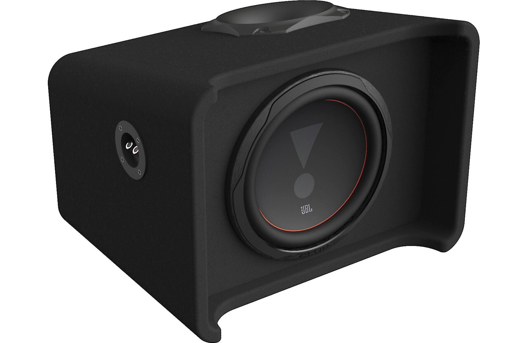 JBL CLUB 1200P + GT 50011Single Loaded 12" Club Series Dual 2-ohms Subwoofer with Enclosure and Amp.