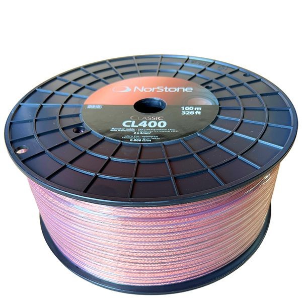 NorStone CL400 Classic 2x4mm2 OFC Speaker Cable