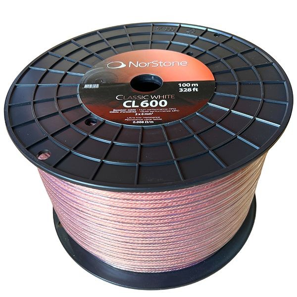 NorStone CL600 Classic 2x6mm2 OFC Speaker Cable