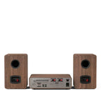 PURE Classic Stereo all in one System with Bluetooth & Internet Radio, CD and DAB+ in Coffee Black/Walnut