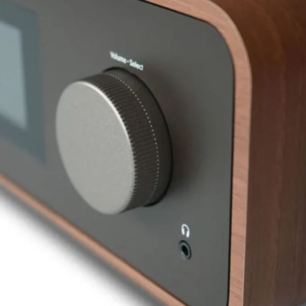 PURE Classic Stereo all in one System with Bluetooth & Internet Radio, CD and DAB+ in Coffee Black/Walnut