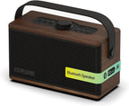 PURE Classic Aura - Ambient Portable Bluetooth Speaker - Coffee Brown/Walnut