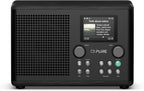 PURE Classic H4i DAB+/FM/Internet Radio with Bluetooth Black/Ash