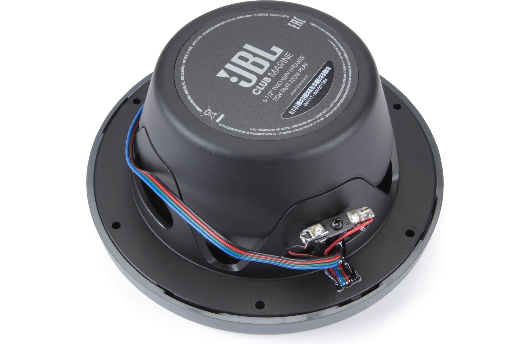 JBL Marine Club 62 Marine Series 6.5" Speakers with built-in RGB LED lighting Pair
