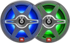 JBL Marine Club 82 Marine Series 8" Speakers with built-in RGB LED lighting Pair