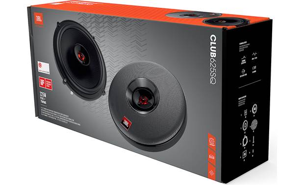 JBL Club 625SQ 2-way Club Series 6-1/2"Coaxial Speakers