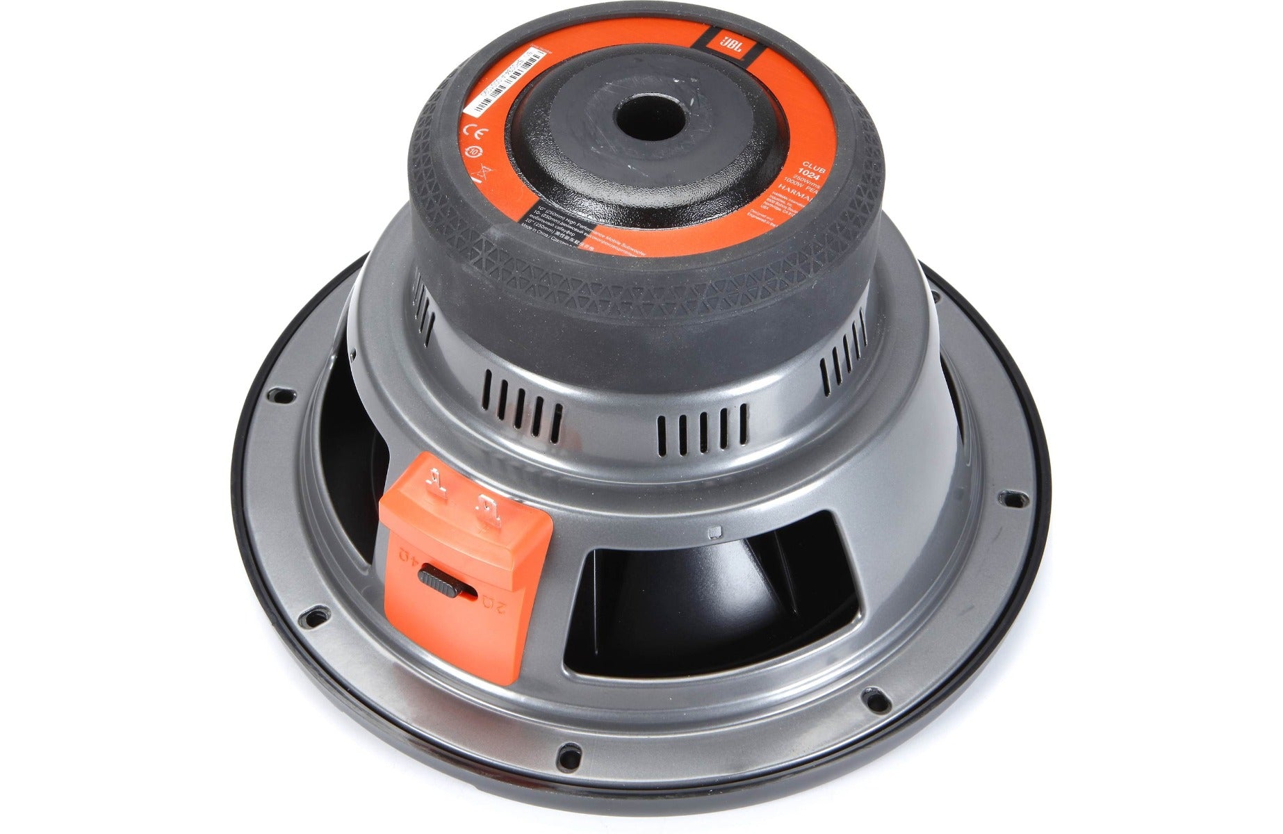 JBL Club 1024 10" Subwoofer 1000 Watts with Switable 2 or 4-ohm