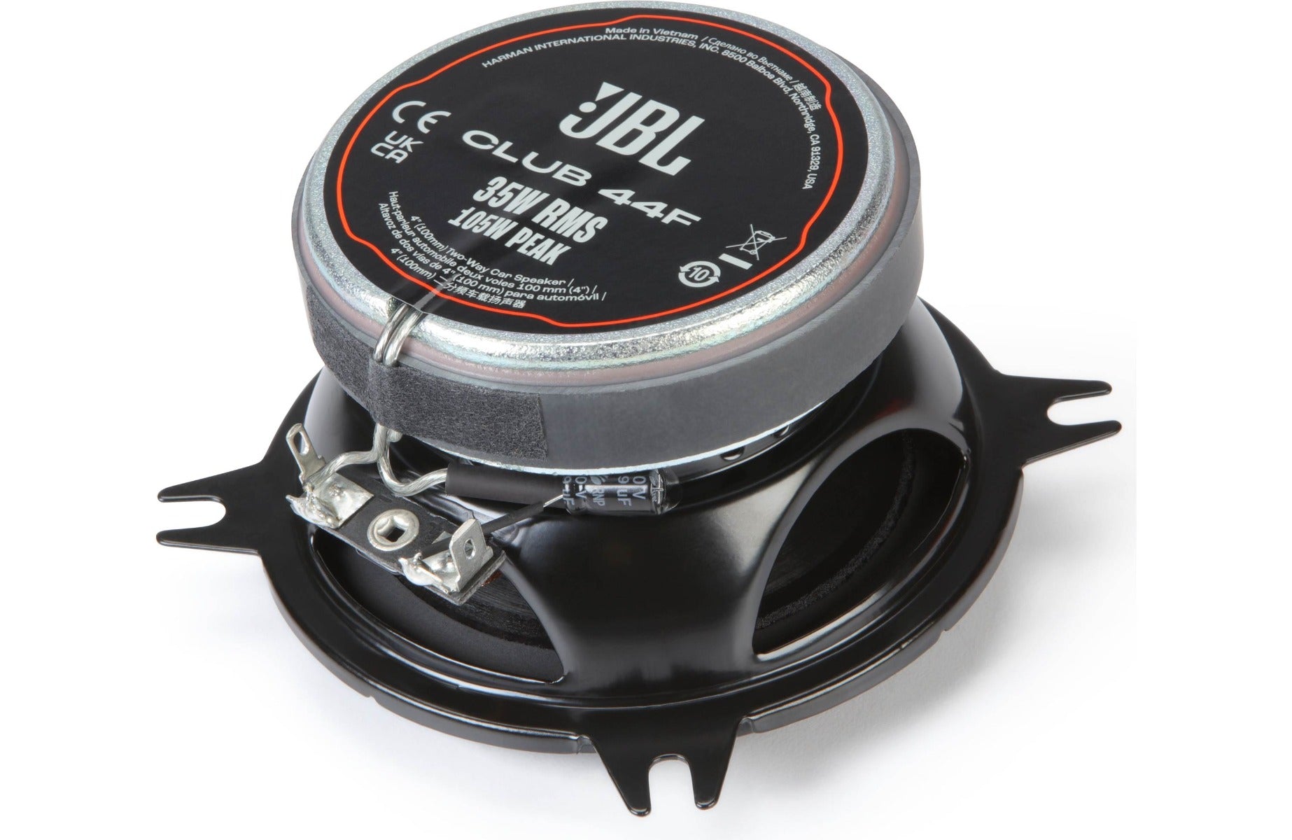 JBL Club 44F Club Series 4 inch 105 Watt  2-way Coaxial Car Speakers