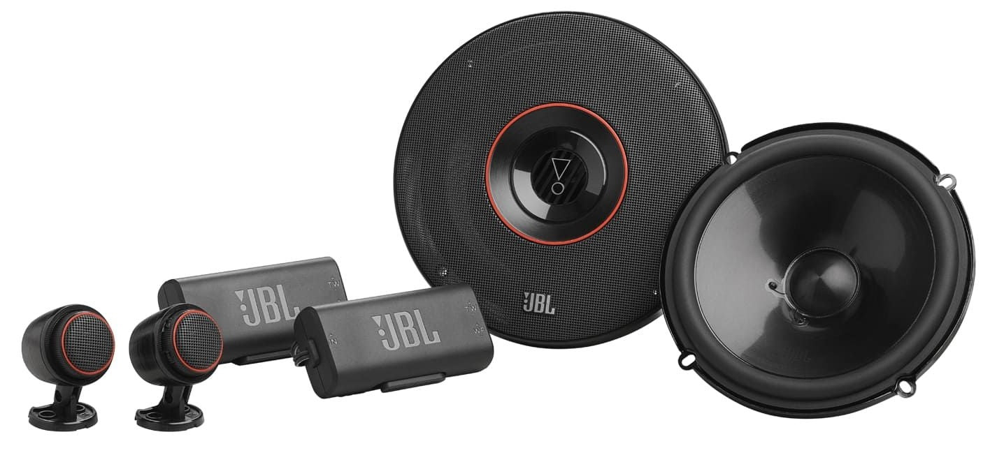 JBL CLUB 64CTP - 6.5" 2-Way Car Component Speakers with Tweeter Pod 420W