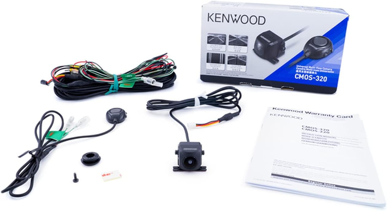 Kenwood CMOS-320 - 1/3.6"  Universal Rear View Wide Angel Colour Multi View reverse Camera .