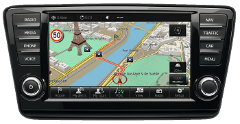 Skoda MIB1, MIB2 HDD 2018 Navigation Map Update Package