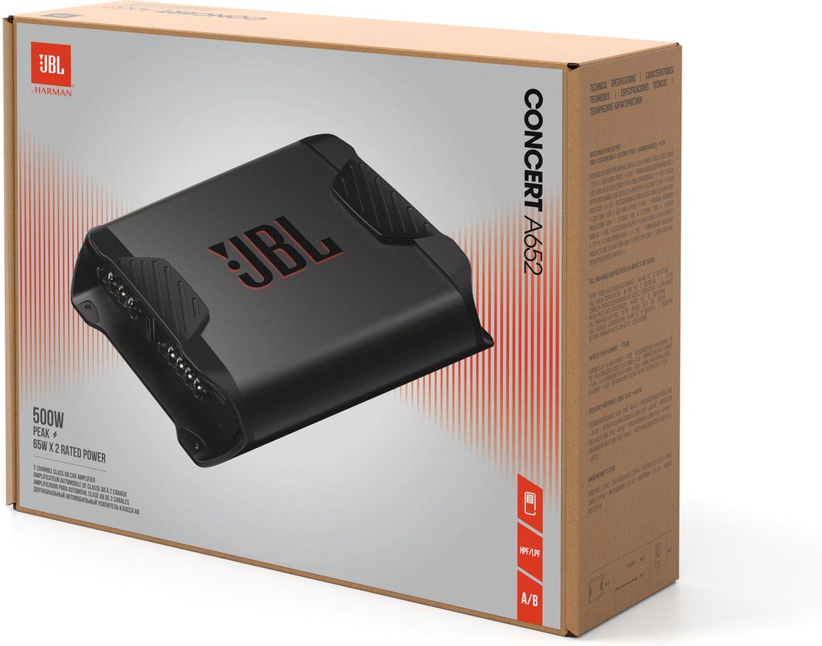 JBL Concert A652 Amp and JBL STAGE 12" 1000W 12 inch Sub package deal