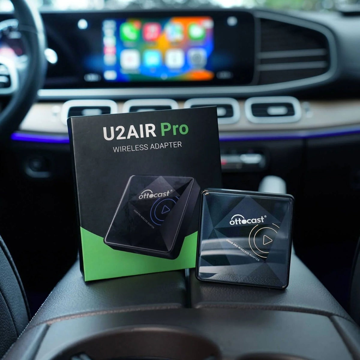 OTTOCAST CP-82 U2 Air Pro  Wireless Apple CarPlay Adapter for Aftermarket and OEM