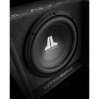 JL Audio CP112G-W0V 12" Sub Woofer JL Slot Port Box Bass Wedge Enclosure and  JL JD500.1 Amp
