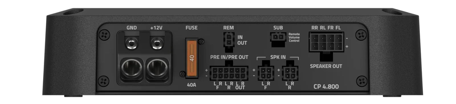 Hertz Cento Power CP4.800 4 Channel Stereo Amp Class D Amplifier 760w RMS