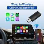 Ottocast CP86 Dual Mini USB Dongle Convert Wired CarPlay and Android into Wireless.