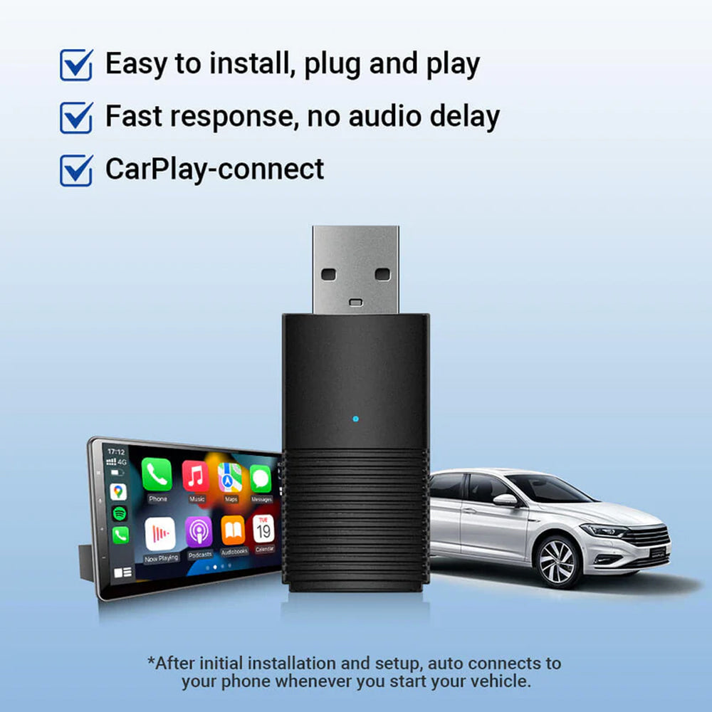 Ottocast CP86 Dual Mini USB Dongle Convert Wired CarPlay and Android into Wireless.