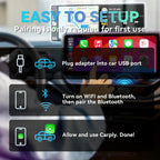 Ottocast CP86 Dual Mini USB Dongle Convert Wired CarPlay and Android into Wireless.