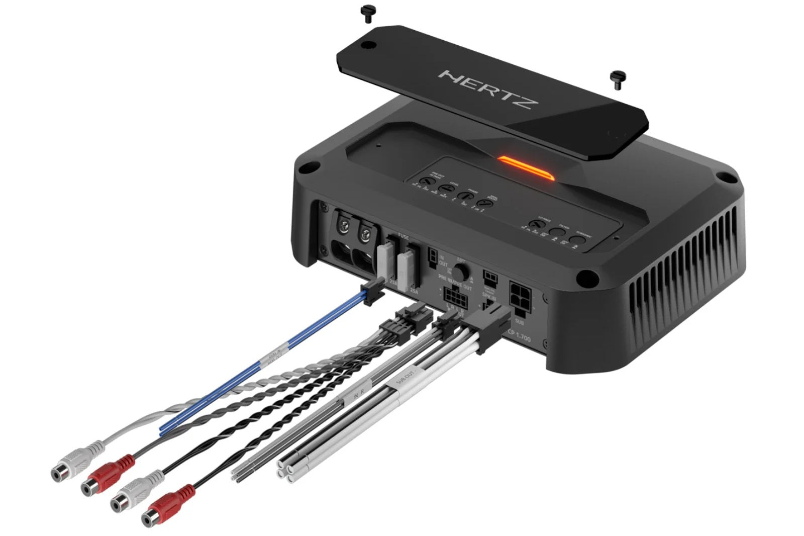 Hertz Cento Power CP 1.700 Mono 1 Channel Sub Amp Subwoofer Amplifier 700w RMS