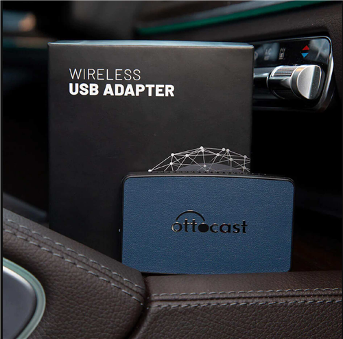 OTTOCAST CARTIZAN CPA300C Wireless Apple CarPlay and Android Auto Adapter for Aftermarket and OEM
