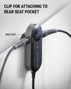Scosche CPD100EX-SP Front & Back Seat USB-C & USB-A Charger