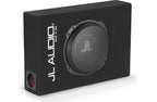 JL Audio CS110LG-TW3 Sealed PowerWedge™ enclosure with one 10" TW3 subwoofer