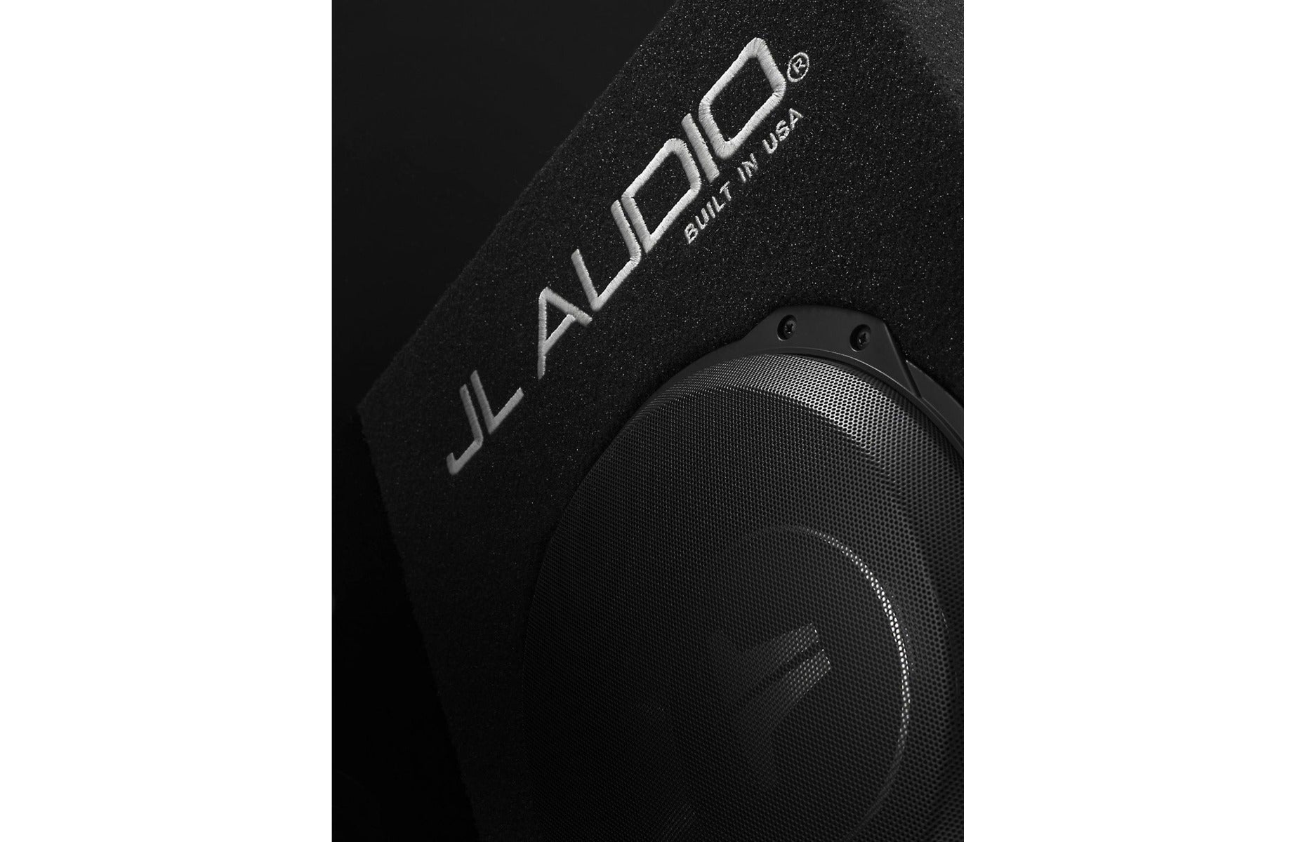 JL Audio CS110LG-TW3 Sealed PowerWedge™ enclosure with one 10" TW3 subwoofer