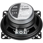 JVC CS-V418 10cm (4'') Dual Cone 180w Coaxial Speakers