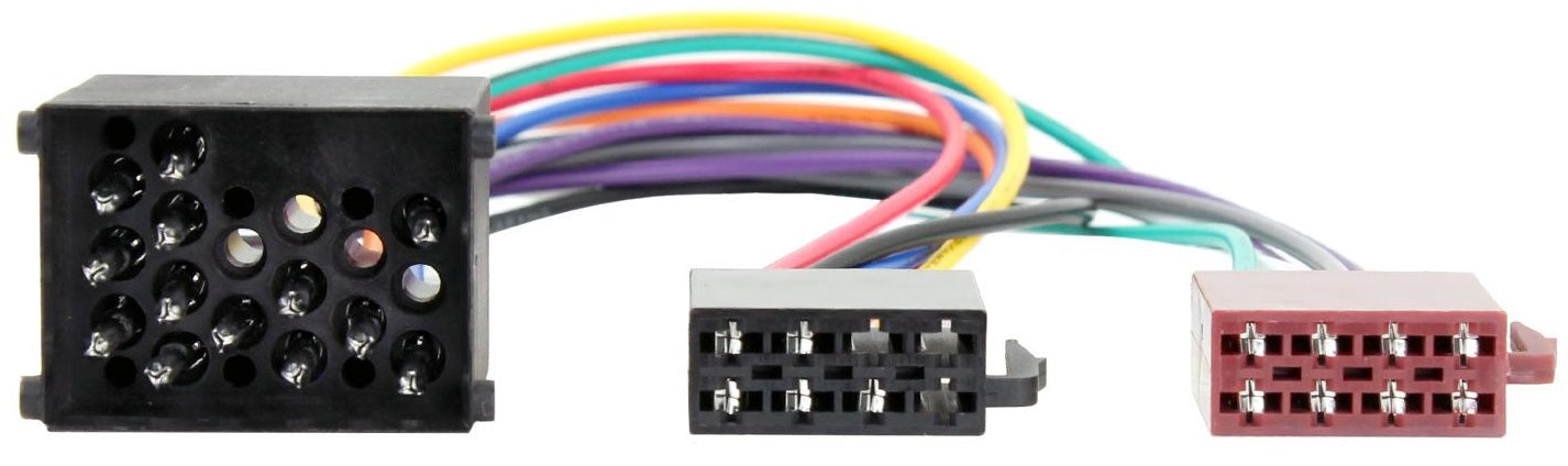 Land Rover Defender, Freelander, Discovery 2001 onwards Wiring Harness Adaptor Lead 17 Way  to ISO lead CT20BM01