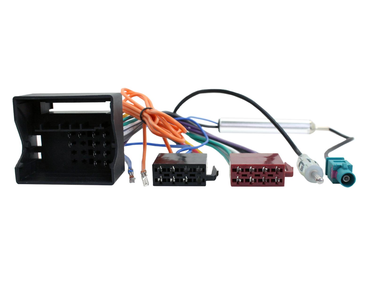 Citroen Berlingo, C2, C3, C4, C5, C6, C8, C3 Picasso, C4 Picasso, DS3, DS4 ,DS5 to ISO harness lead CT20CT03