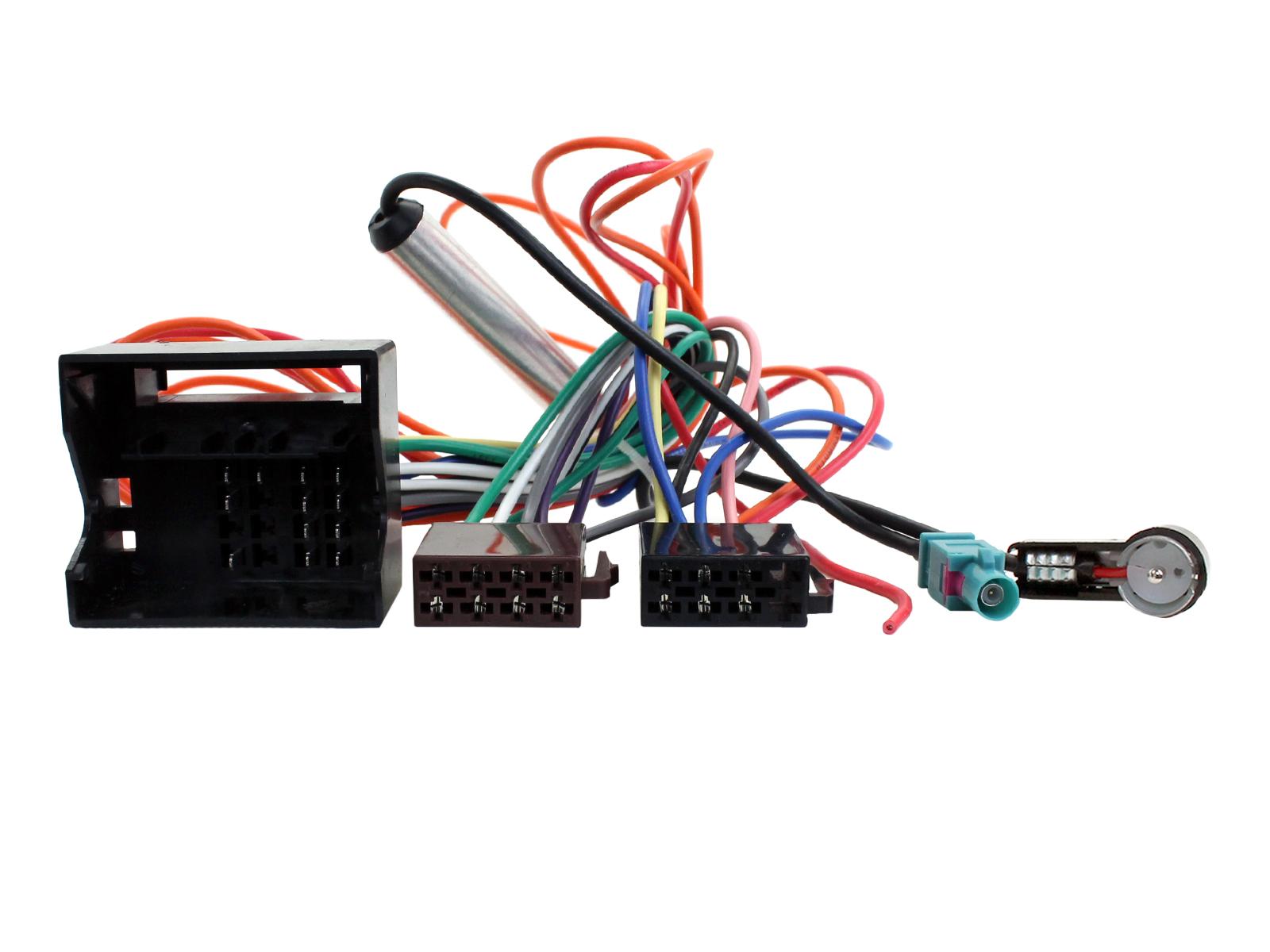 Citroen Berlingo, C2, C3, C4, C5, C6, C8, C3 Picasso, C4 Picasso, DS3, DS5  to ISO harness lead CT20CT03