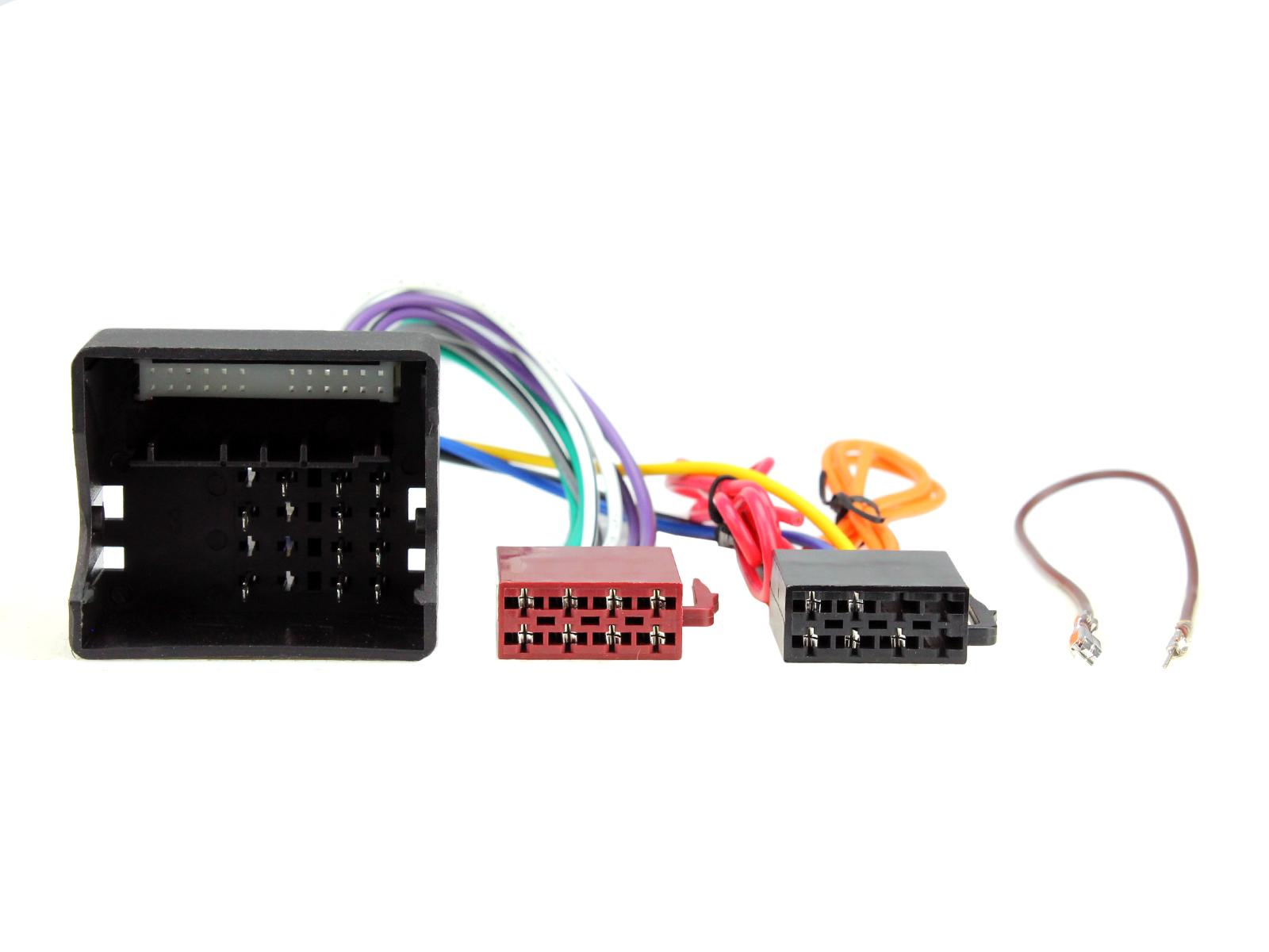 Mercedes A, B, C, E, R-Class, CLK, GL, ML, Sprinter, Vito to ISO harness lead CT20MC02
