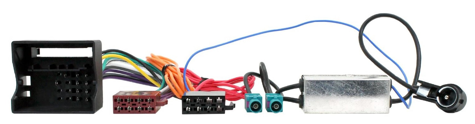Audi, Seat, Skoda, VW to ISO harness lead with Double Antenna CT20VW05