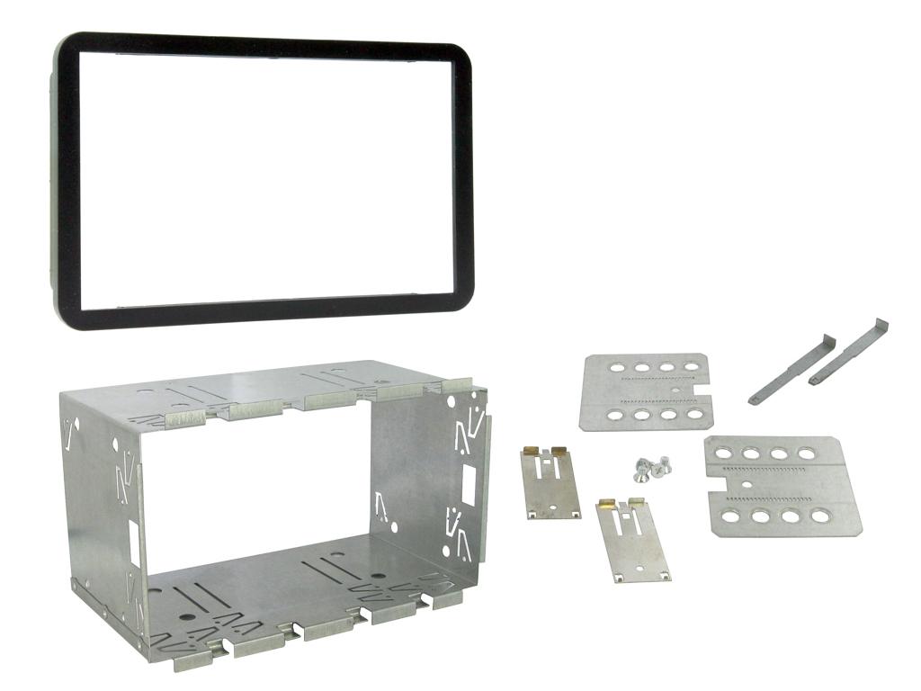 Alfa Romeo 159, Brera, Spider Type 939 Black Double Din Fascia Panel Kit CT23AR01