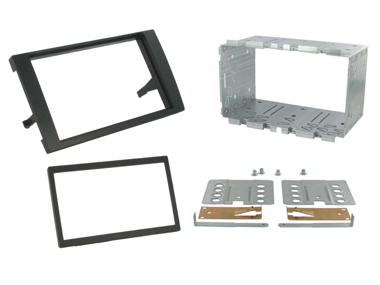 Audi A4B7 (Typ 8E) 2007-2009 Double Din Fascia Panel Fitting Adaptor CT23AU04