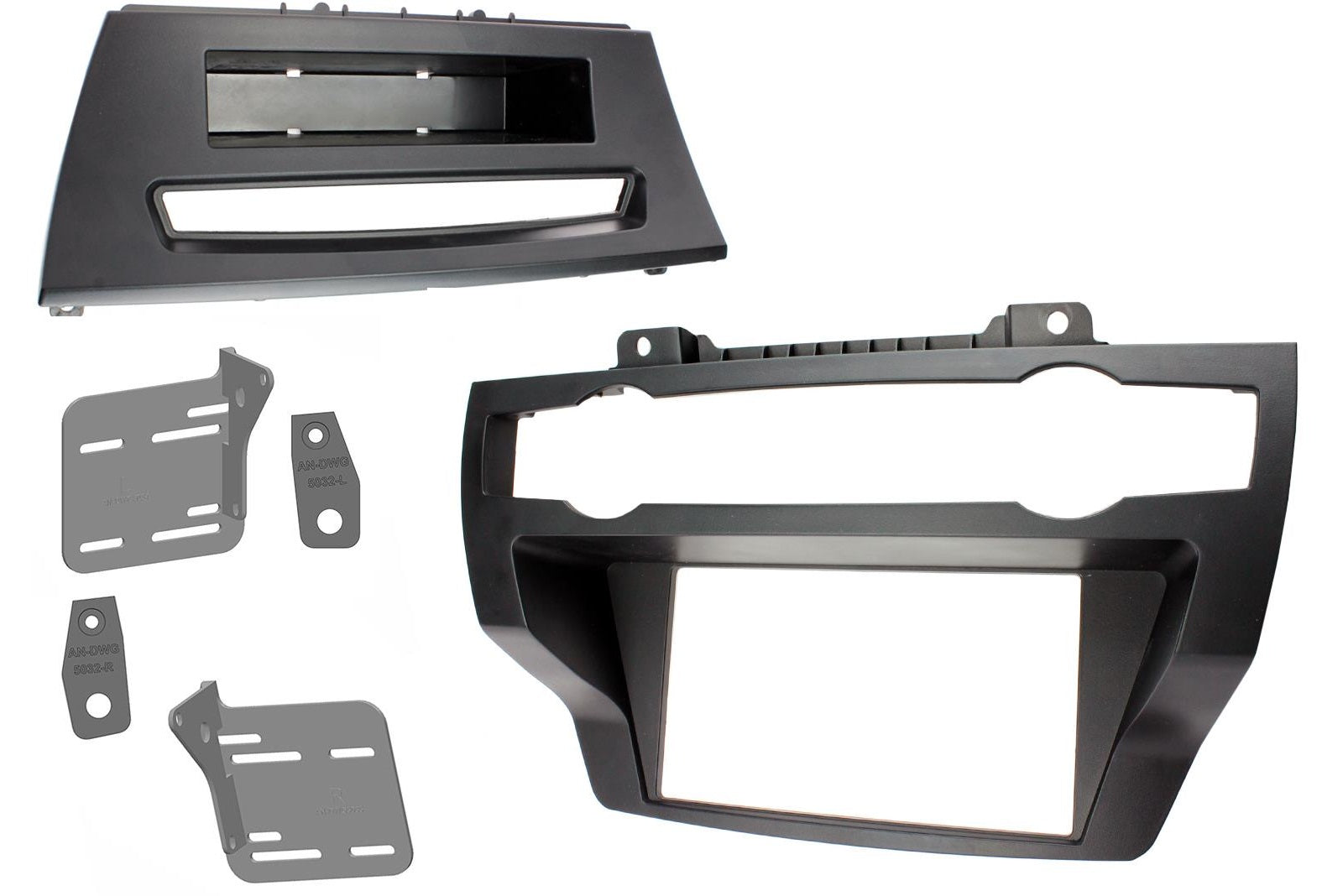 BMW X5 E70, X6 E71 Double DIN Fascia Panel AdaptorCT23BM19